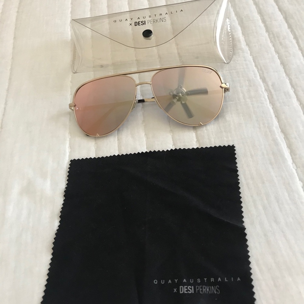 Quay x Desi Perkins Sunglasses Aviators